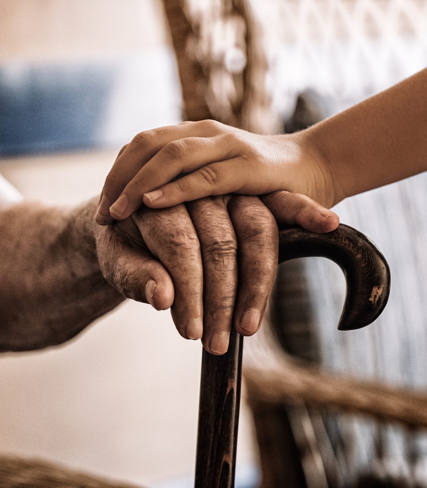 child-s-hand-old-man-s-hand-holding-cane